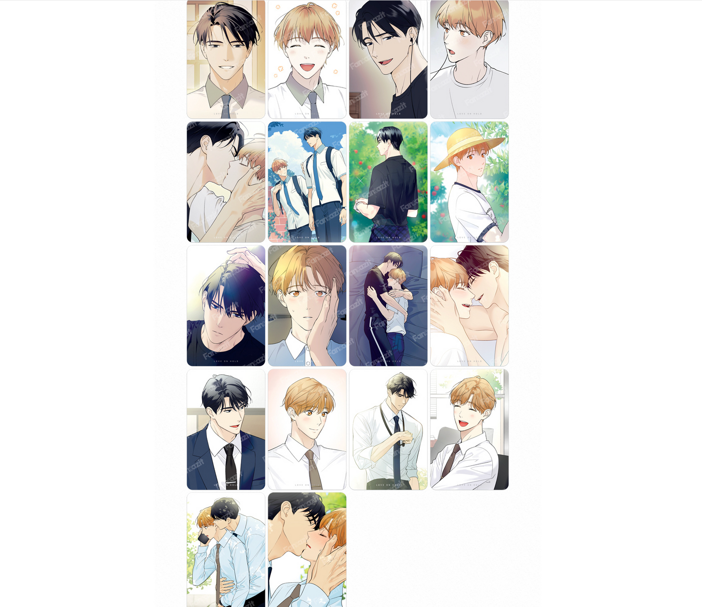 [Fantazit Cafe] Love on Hold : Photo Card(random)