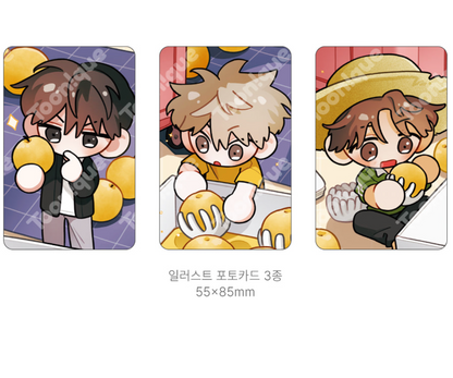 [Toonique Cafe] When Pear Blossoms Bloom : 2026 Fabric Calendar Set