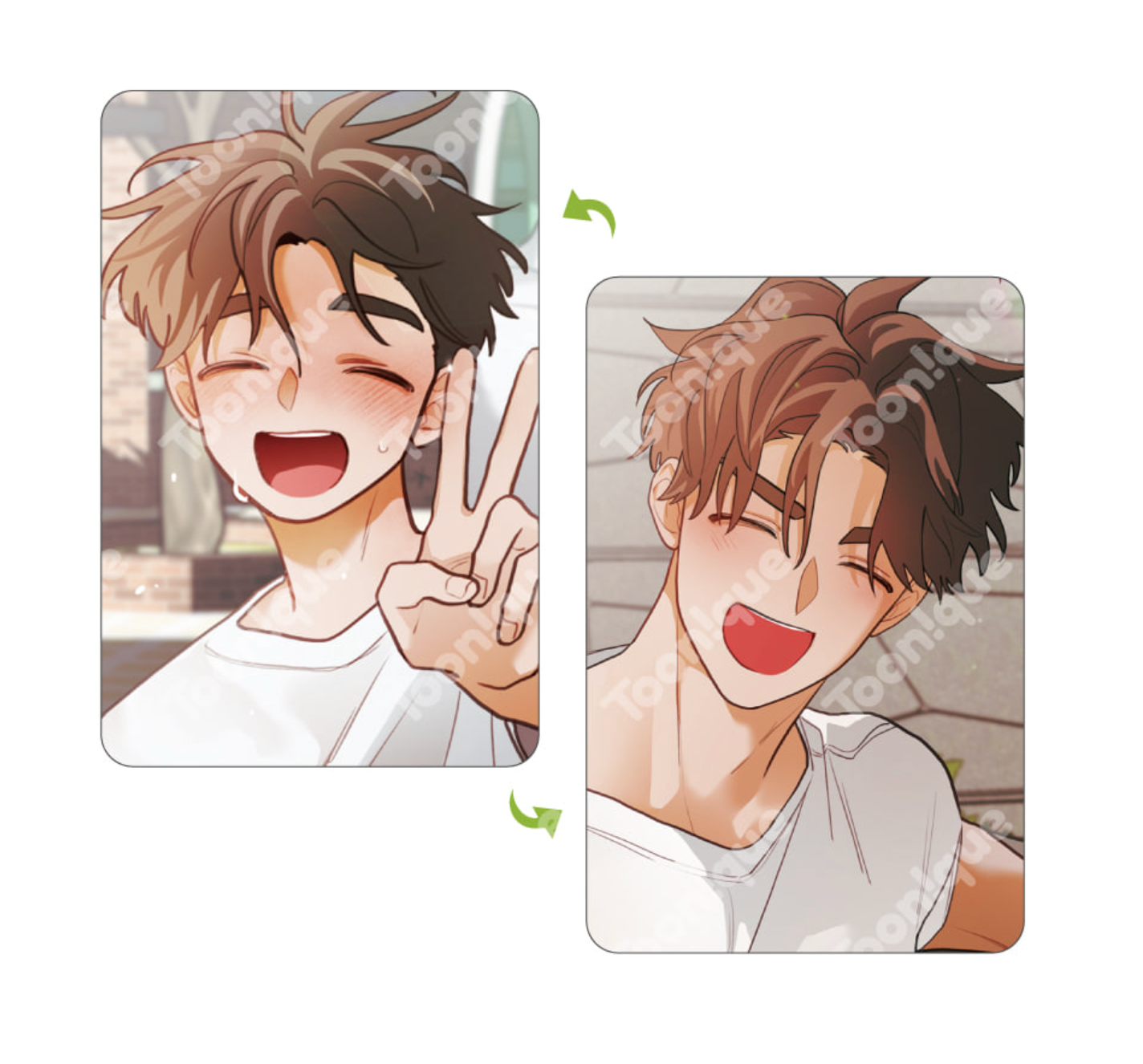 [Toonique Cafe] When Pear Blossoms Bloom : Lenticular Photocard Set