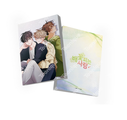 [Toonique Cafe] When Pear Blossoms Bloom : [+19] Illustrated Postcard Book