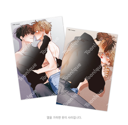 [Toonique Cafe] When Pear Blossoms Bloom : [+19] Illustrated Postcard Book