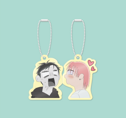 Quiet Please! : Acrylic Magnet Keyring Set (2 pcs)