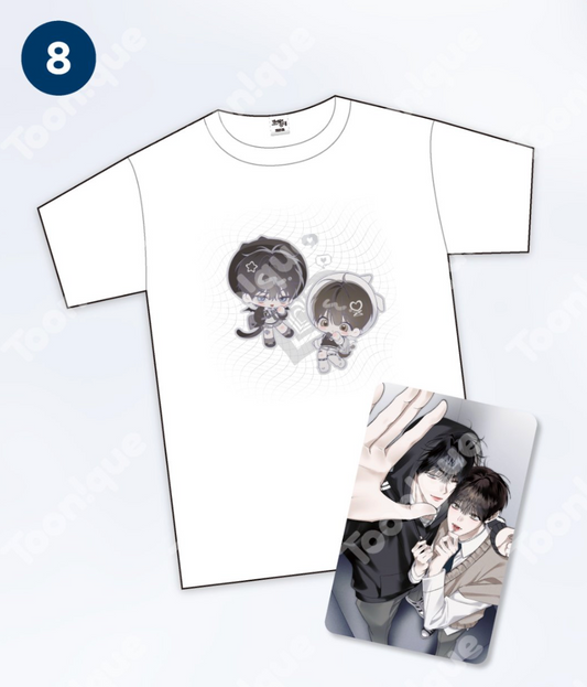 [Toonique Cafe] Eighteen's Bed : Printing T-shirts Set