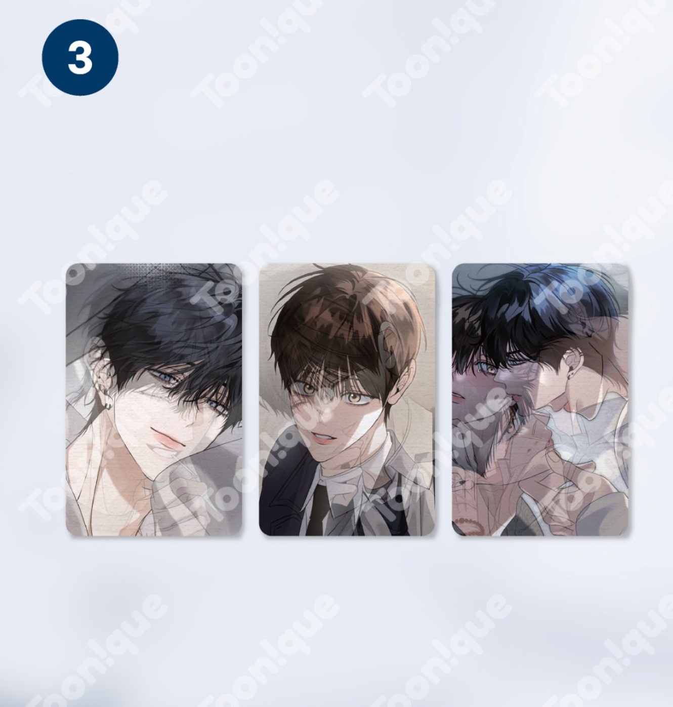 [Toonique Cafe] Eighteen's Bed : Lenticular Photocard Set
