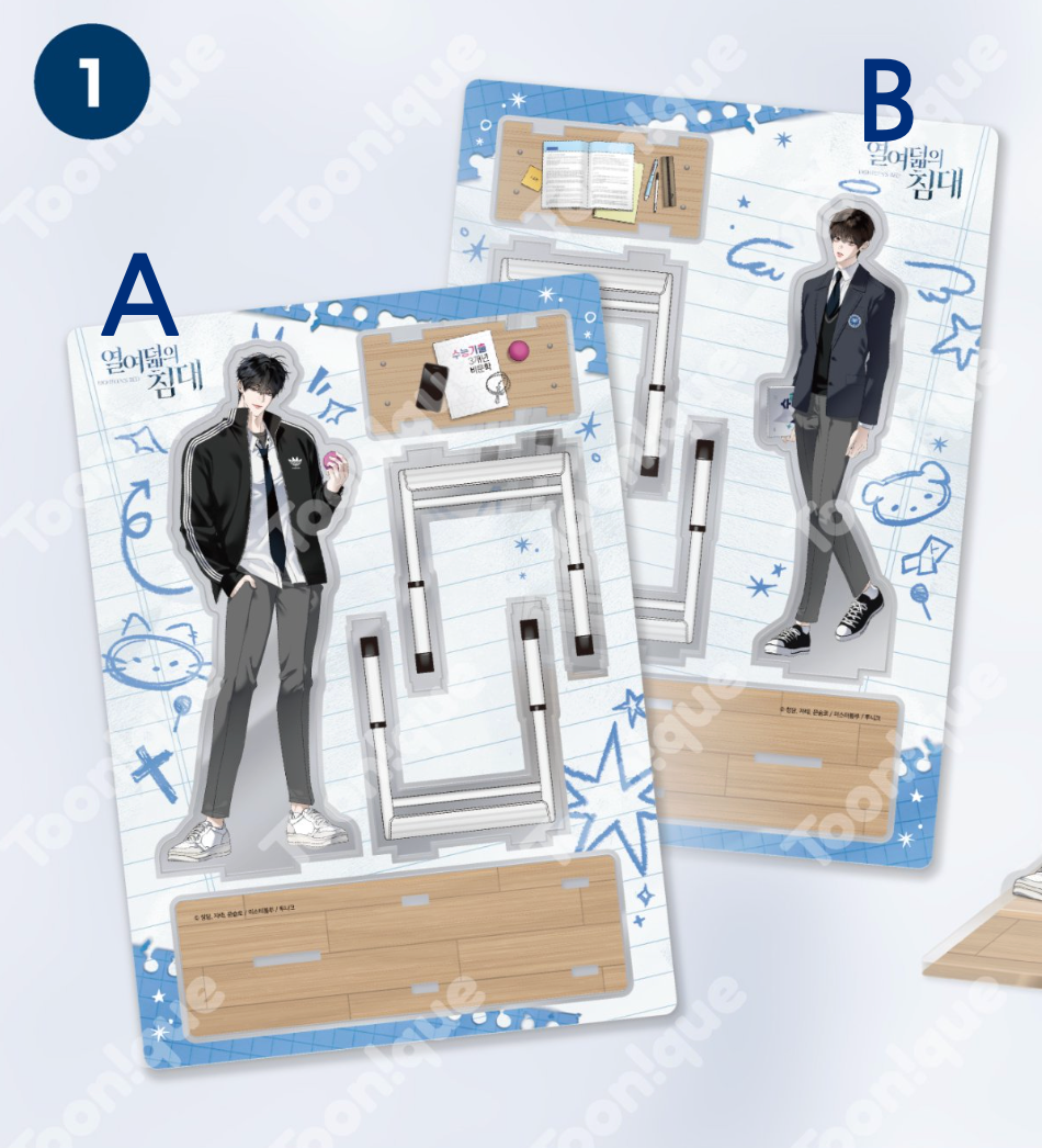 [Toonique Cafe] Eighteen's Bed : Acrylic Diorama