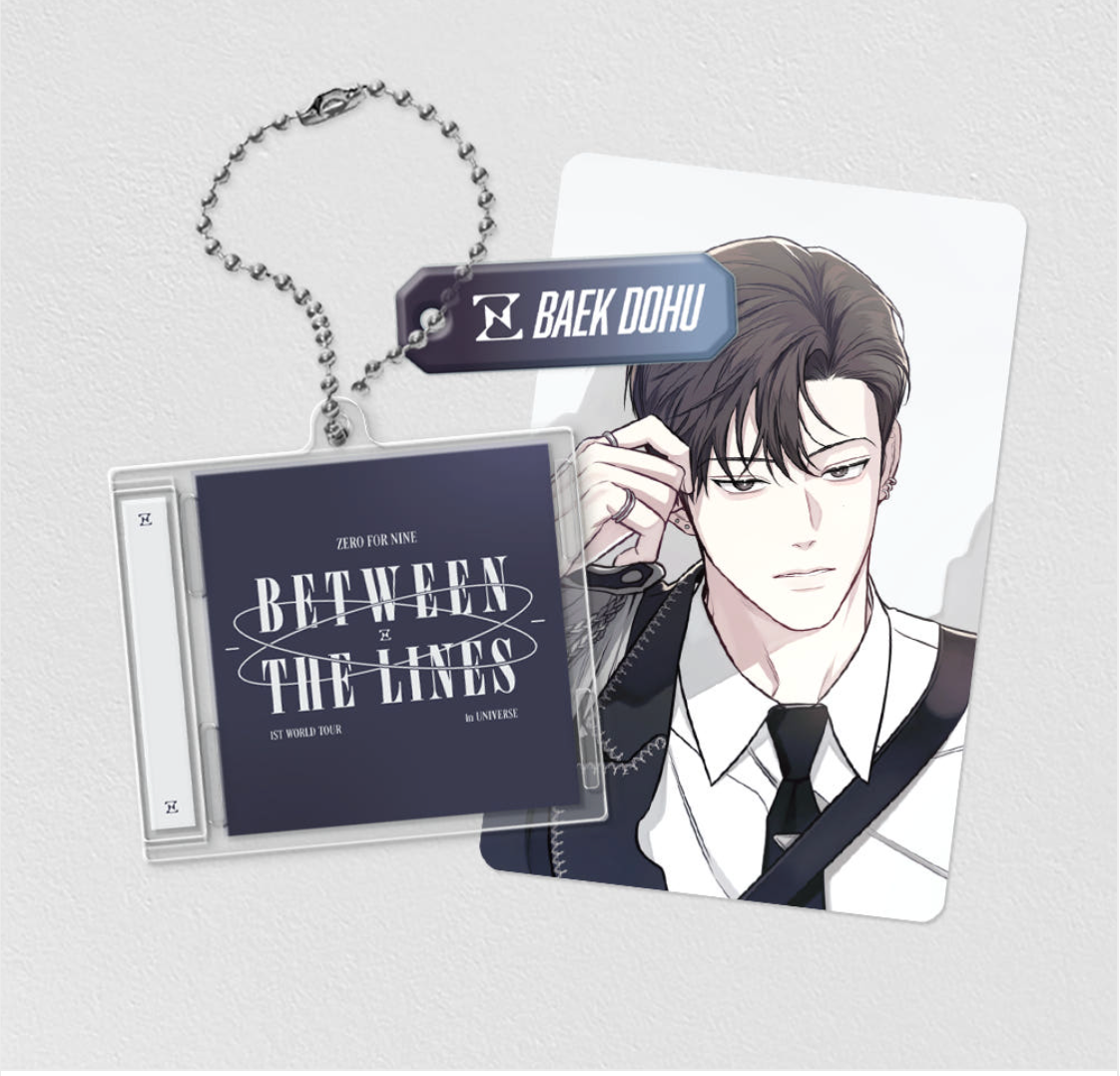 Between the Lines : Zero for Nine Mini CD Keyring