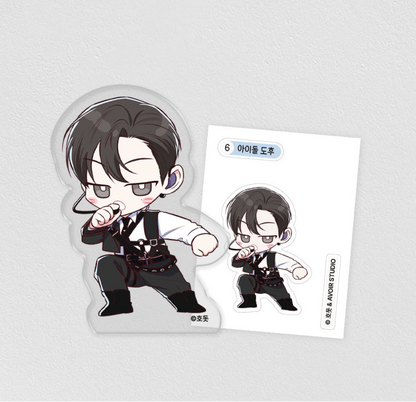 Between the Lines : Zero for Nine Mini Acrylic Block