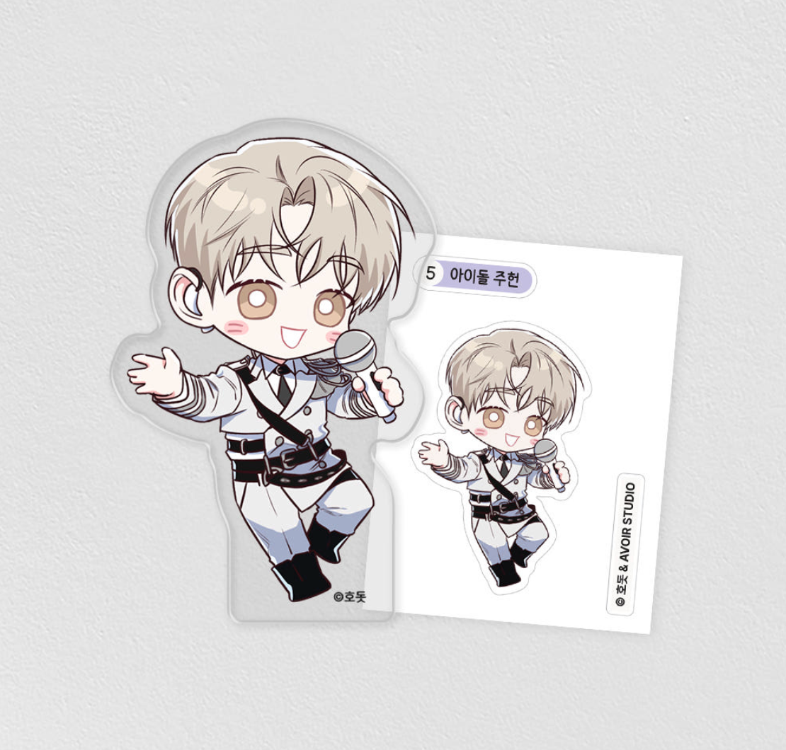 Between the Lines : Zero for Nine Mini Acrylic Block