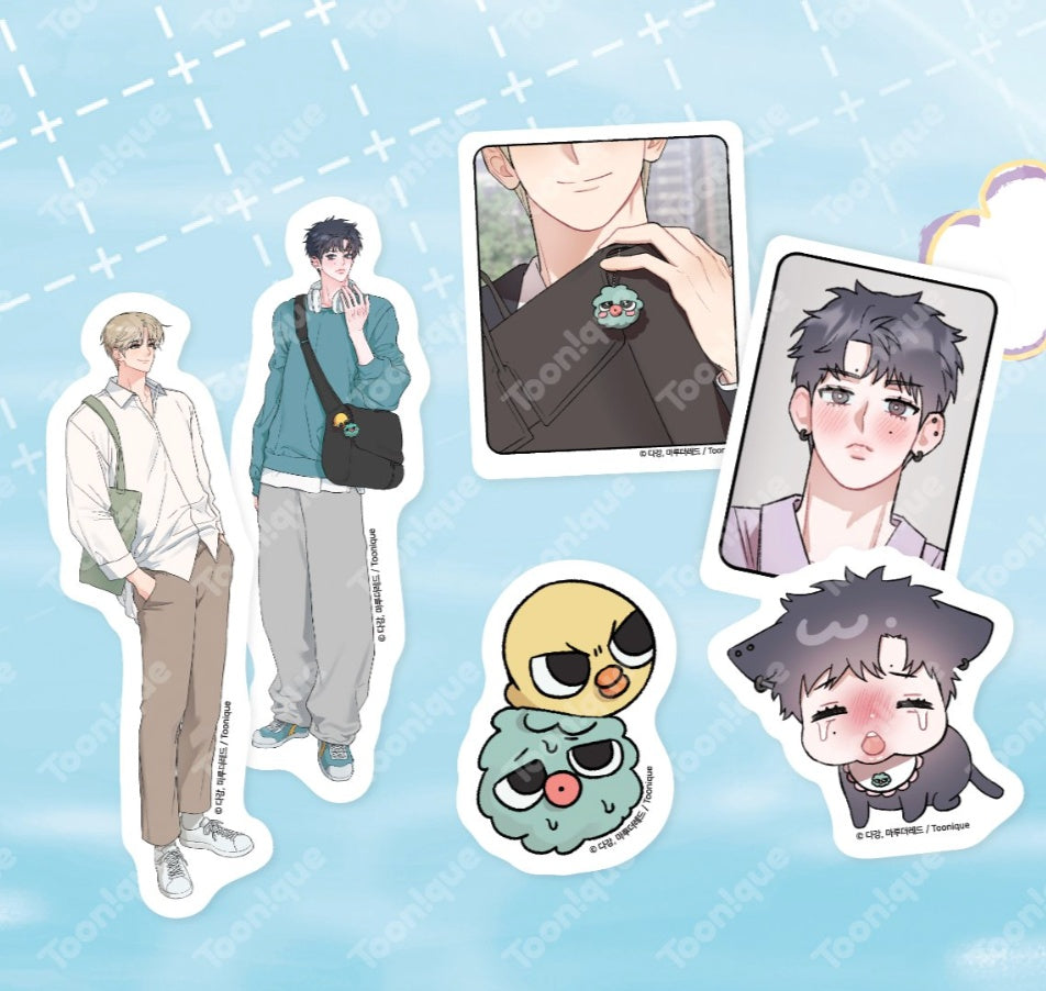 [pre-order][Toonique Cafe] Stay Out of My Head! : Sticker Pack