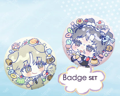 [pre-order][Toonique Cafe] Stay Out of My Head! : Soft Can Badge Set