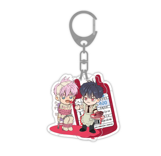 [Mofun Cafe] MIGNON : Blood Pack Keyring