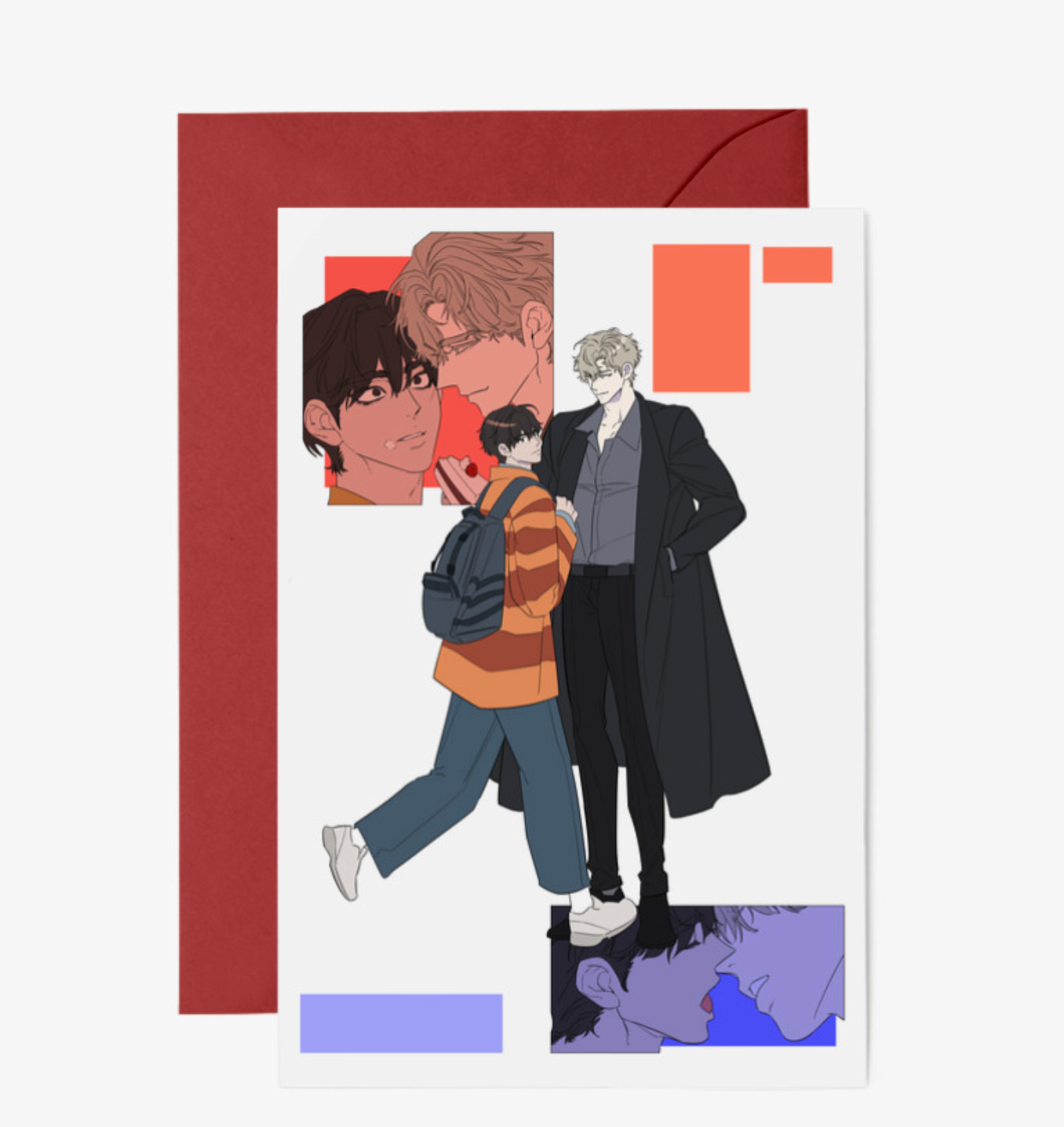 Ghostly Vendetta : Big Postcard + Envelope Ver.A