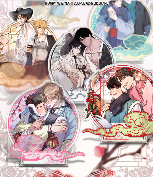 [LEBOM CAFE] 「Happy New Year」 Project : Couple Acrylic Stand