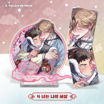 [LEBOM CAFE] 「Happy New Year」 Project : Couple Acrylic Stand