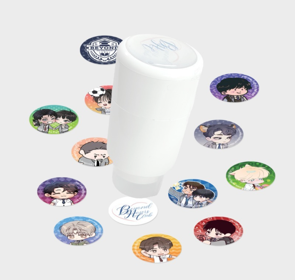 [pre-order][Fantazit Cafe] 2026 RIDI Beyond Season's Greetings : Stamp Sticker Set
