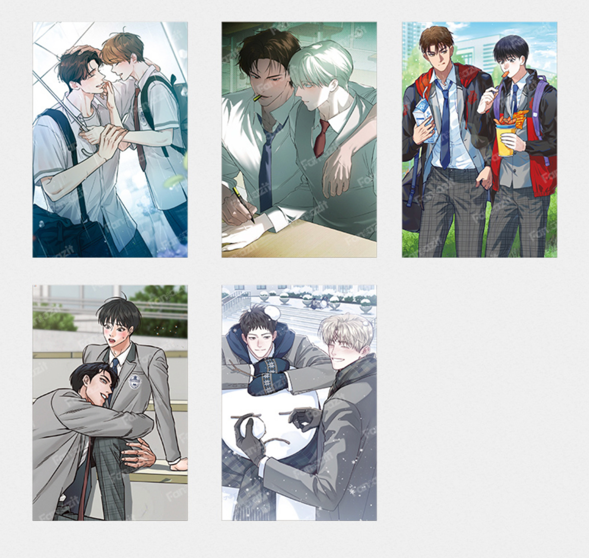 [pre-order][Fantazit Cafe] 2026 RIDI Beyond Season's Greetings : ID Photo Album Keyring Set