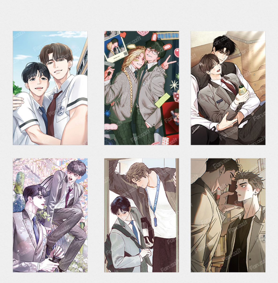 [pre-order][Fantazit Cafe] 2026 RIDI Beyond Season's Greetings : ID Photo Album Keyring Set