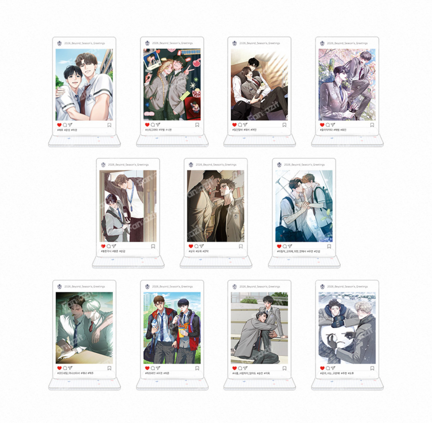 [pre-order][Fantazit Cafe] 2026 RIDI Beyond Season's Greetings : Mini Acrylic Stand(random)
