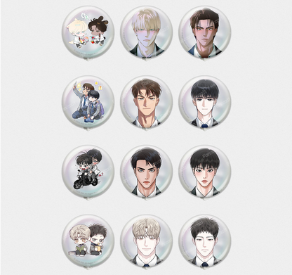 [pre-order][Fantazit Cafe] 2026 RIDI Beyond Season's Greetings : Hologram Can Badge(random)