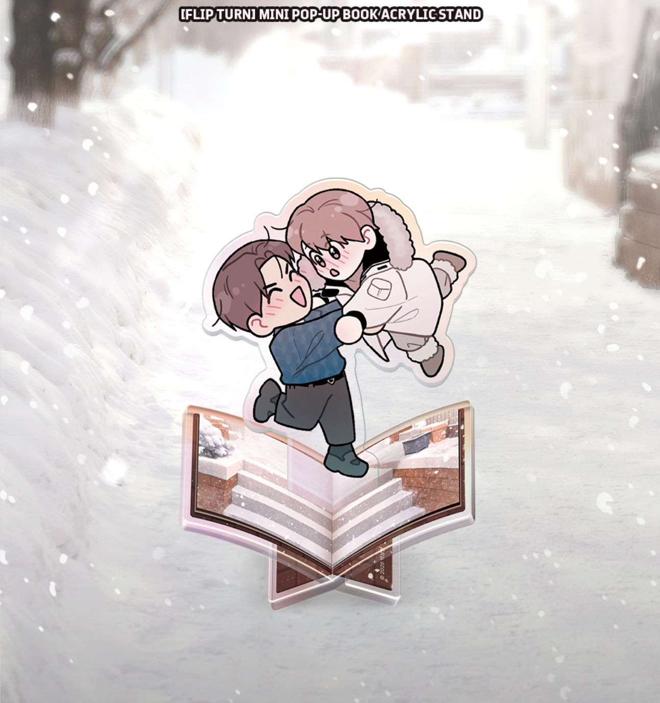 Flip Turn : MINI POP-UP BOOK ACRYLIC STAND