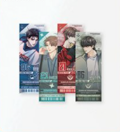 [LEBOM CAFE] MELTING POINT : Lenticular Ticket(random)