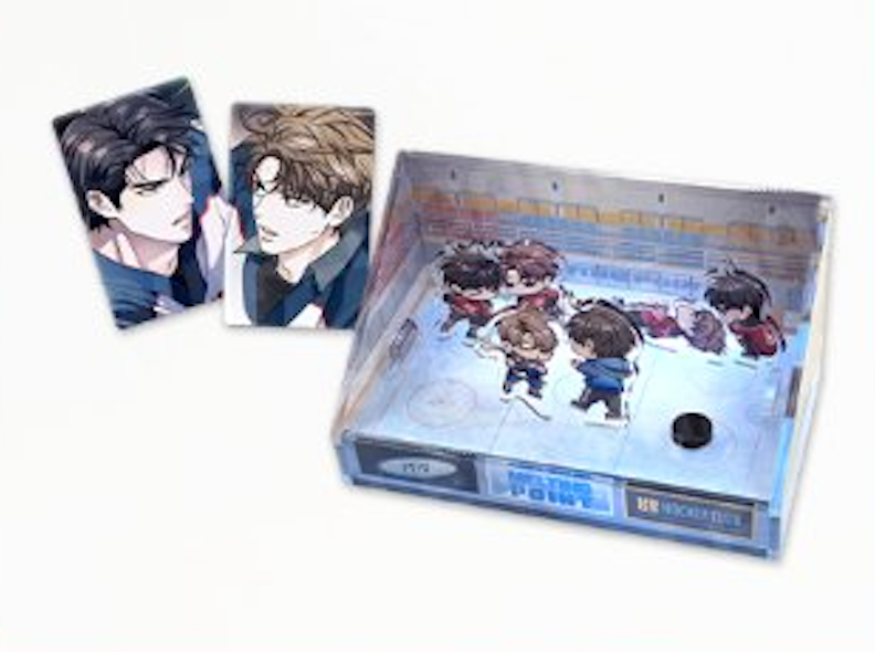 [LEBOM CAFE] MELTING POINT : LED  Ice Rink Diorama