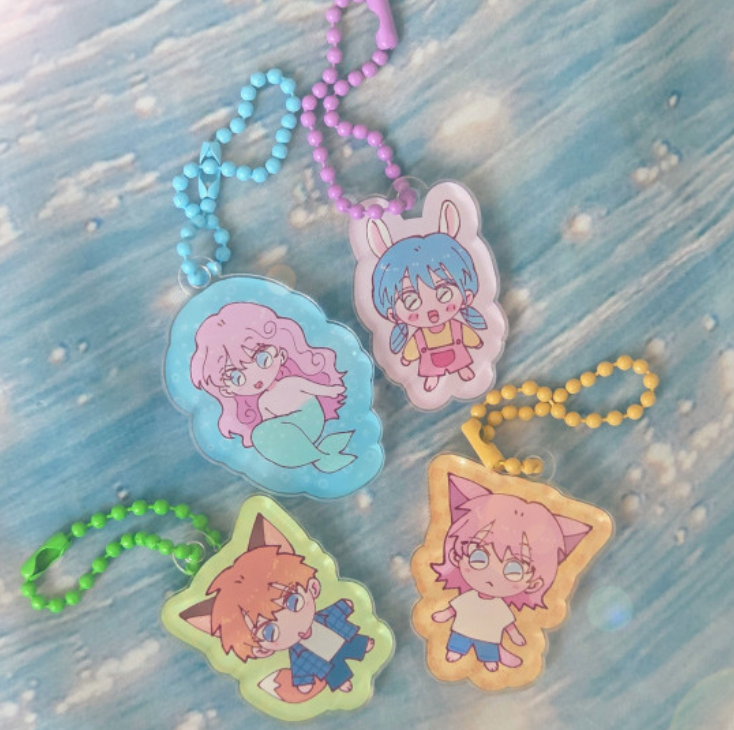 Even If It Goes to Waste : Acrylic Keyring