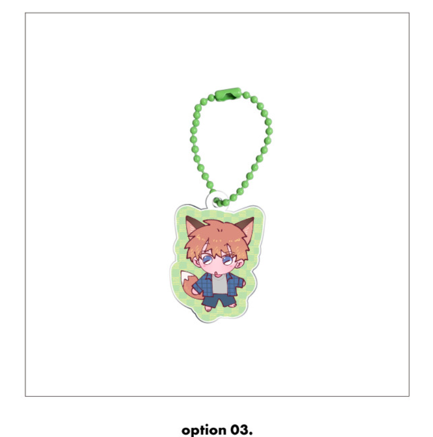 Even If It Goes to Waste : Acrylic Keyring