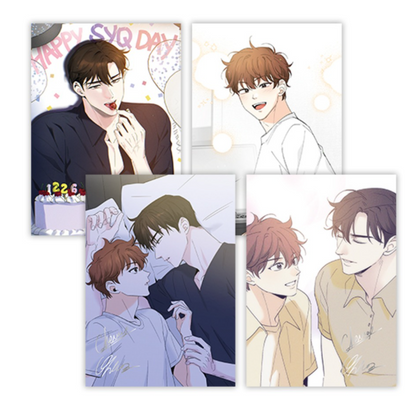 [Mofun Cafe] Part-Time Partner : Illustration Art board(4p)