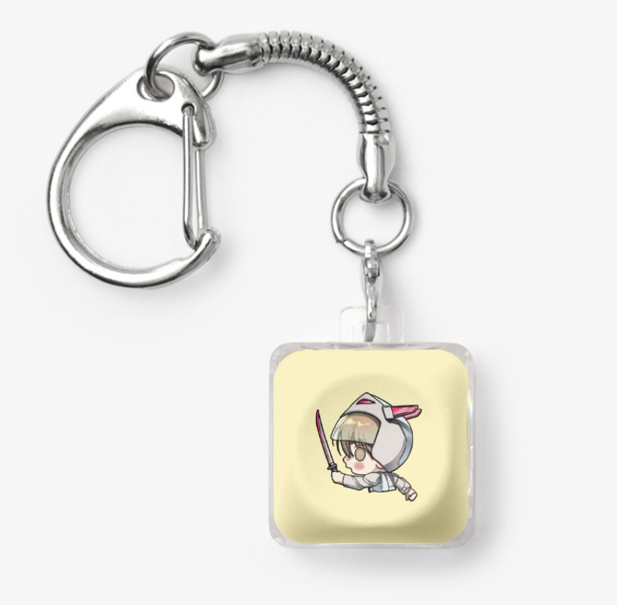 [pre-order] Friend or Faux : Keycap Keyring