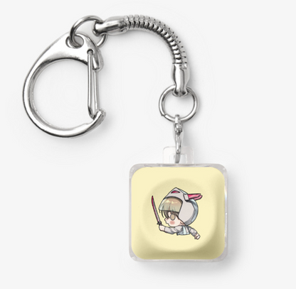 [pre-order] Friend or Faux : Keycap Keyring