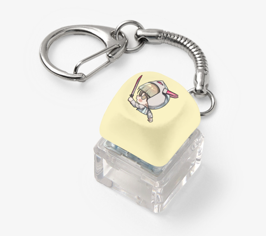 [pre-order] Friend or Faux : Keycap Keyring