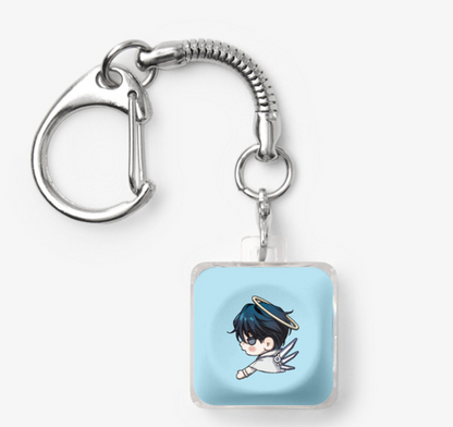 [pre-order] Friend or Faux : Keycap Keyring