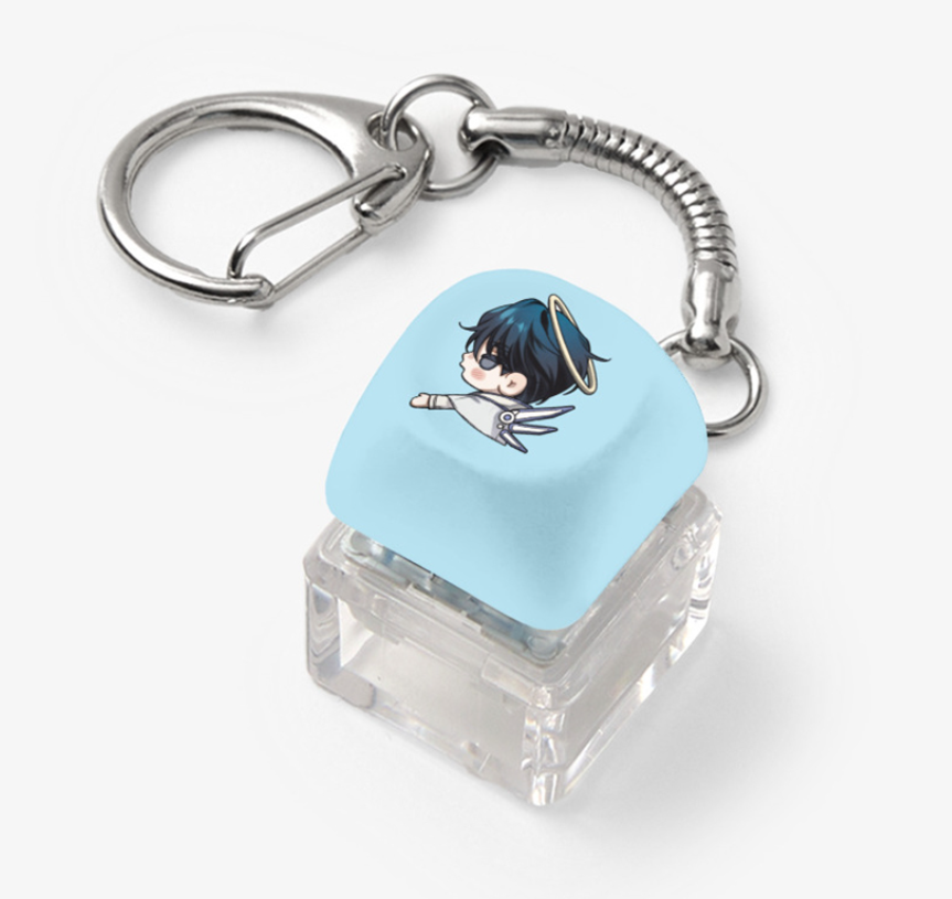 [pre-order] Friend or Faux : Keycap Keyring