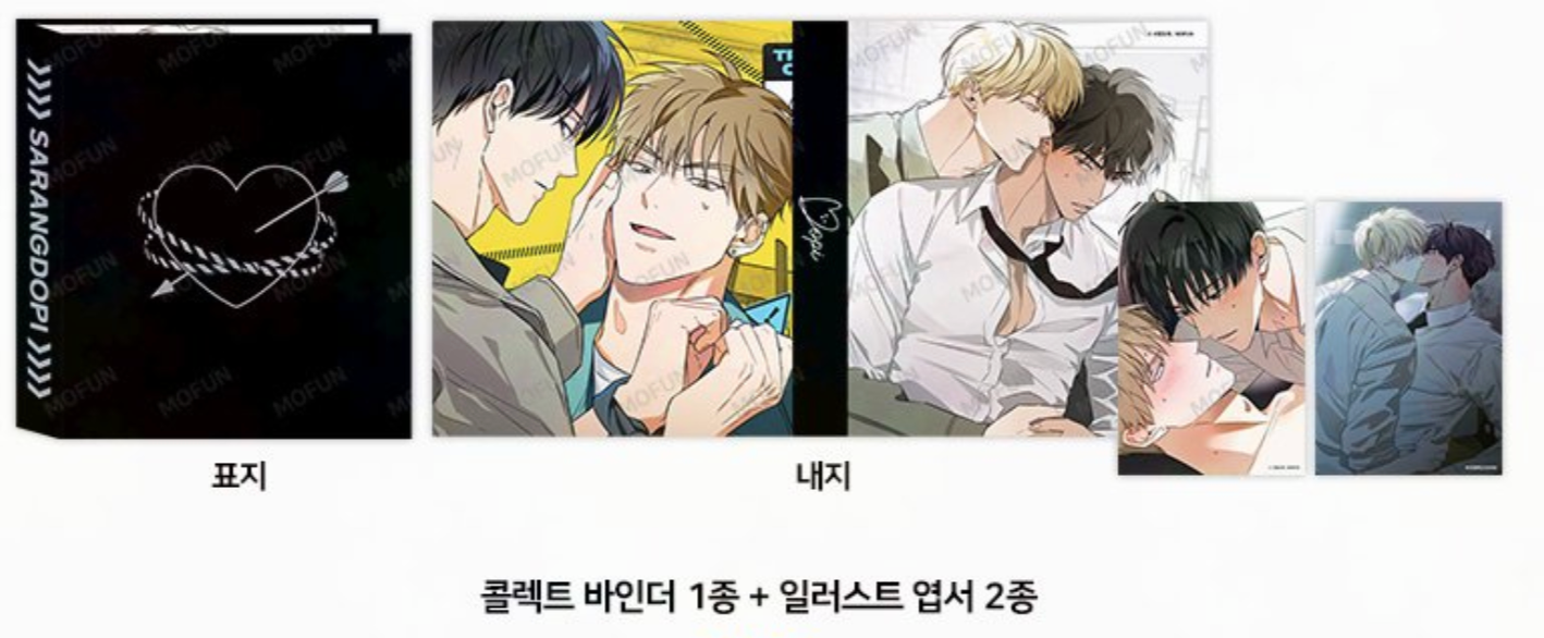 [Mofun Cafe] Author SARANGDOPI : A Killer Love Story x How to Win over Your Crush : Binder Set