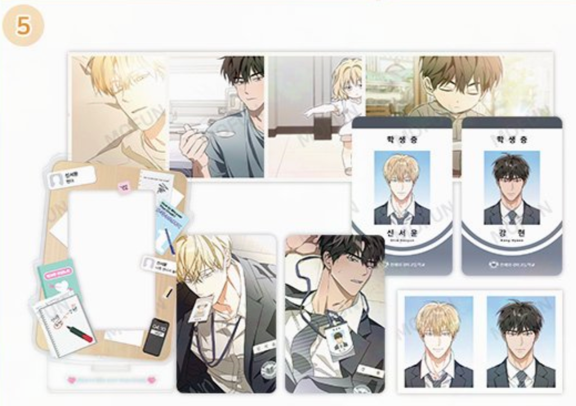 [Mofun Cafe] Author SARANGDOPI : A Killer Love Story x How to Win over Your Crush : How to Win over Your Crush Set