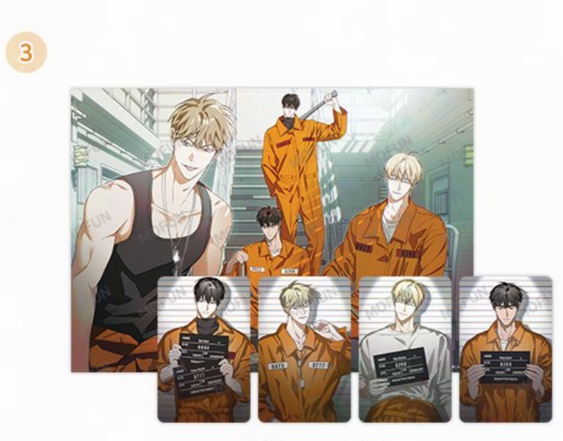 [Mofun Cafe] Author SARANGDOPI : A Killer Love Story x How to Win over Your Crush : Cellmates Set