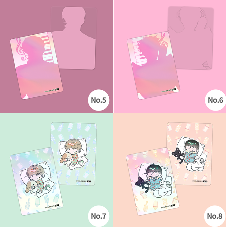 Pond Where Flowers Fall : Collection Photo Card(random)
