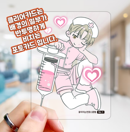 Pond Where Flowers Fall : Collection Photo Card(random)