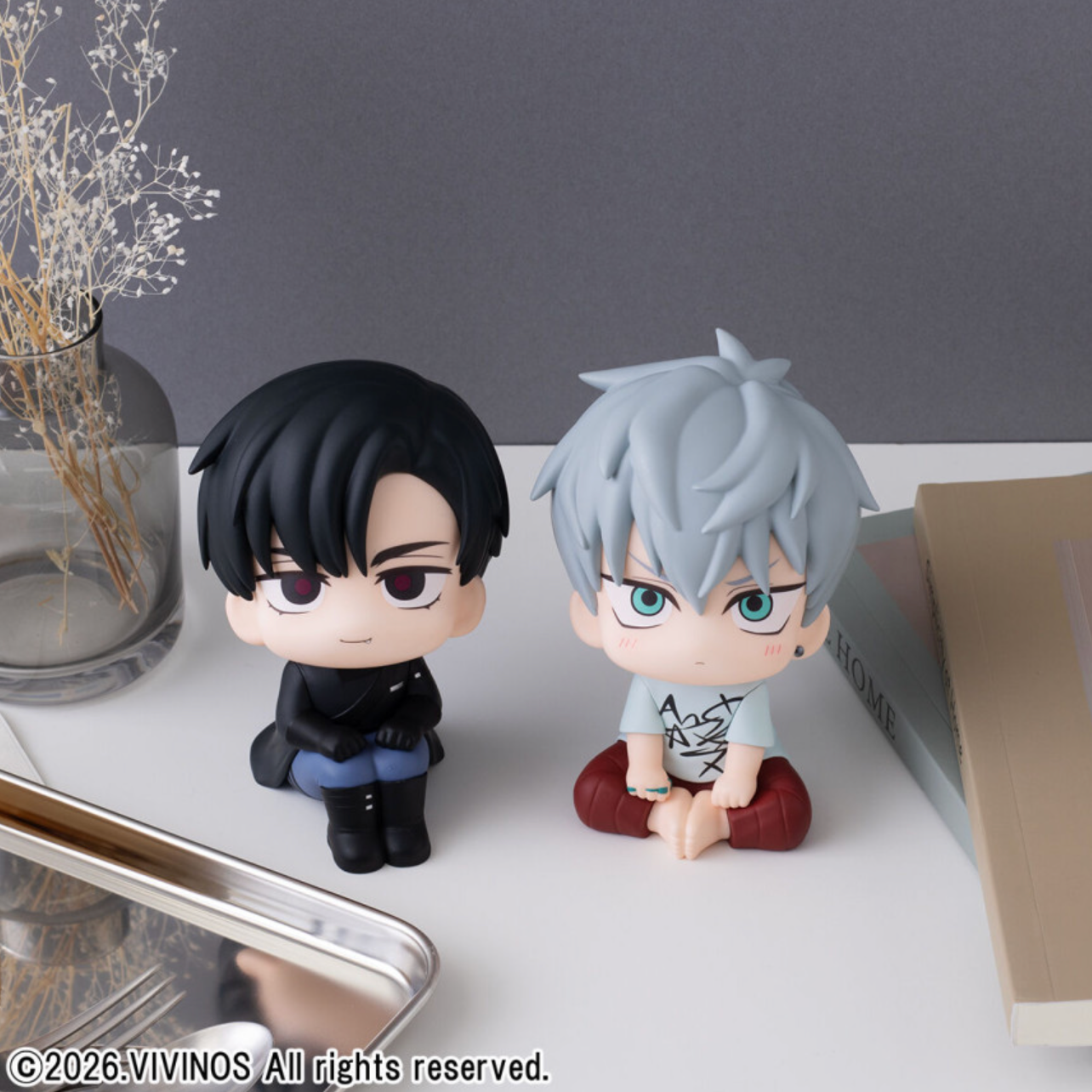 [Pre-order] Alien Stage Look-Up Figure : LookUp Figure Set of Till and Ivan with 2 coasters