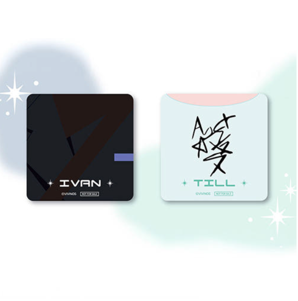 [Pre-order] Alien Stage Look-Up Figure : LookUp Figure Set of Till and Ivan with 2 coasters