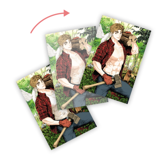 [pre-order] Killer Crush : Lenticular Postcard