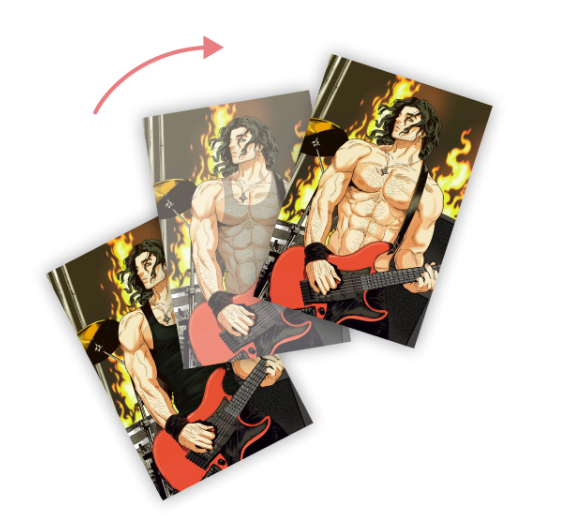 [pre-order] Killer Crush : Lenticular Postcard