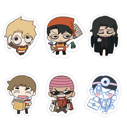 [pre-order] Killer Crush : Die-cut Sticker Set