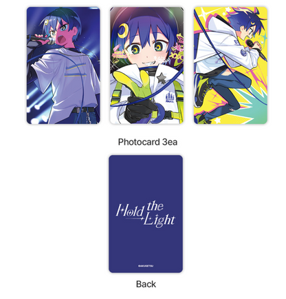 AKUGETSUxC!naH Concert [Hold the Light] : Photocard Set(2 Type)