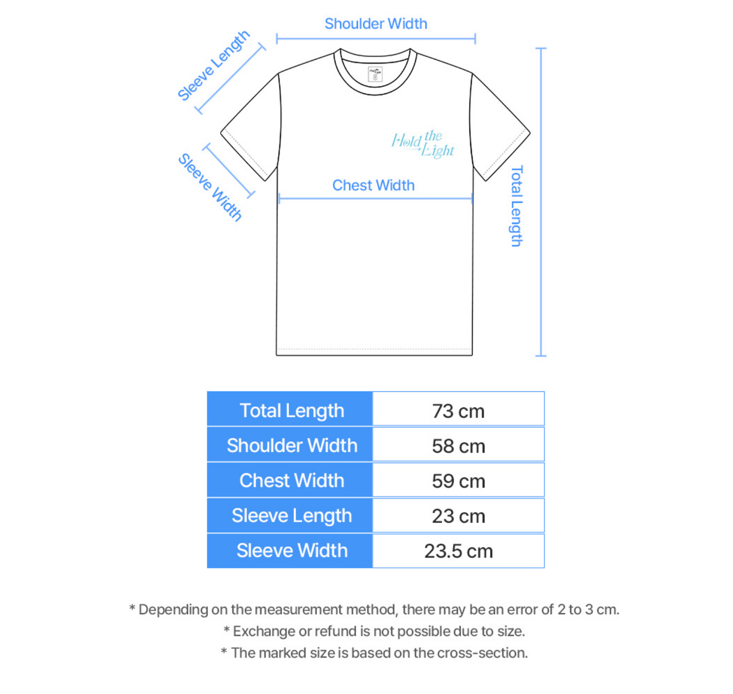AKUGETSUxC!naH Concert [Hold the Light] : T shirts(2 Type)