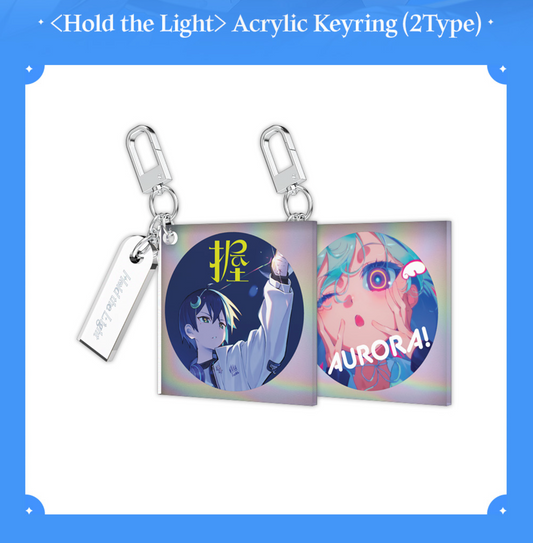 AKUGETSUxC!naH Concert [Hold the Light] : Acrylic Keyring(2 Type)
