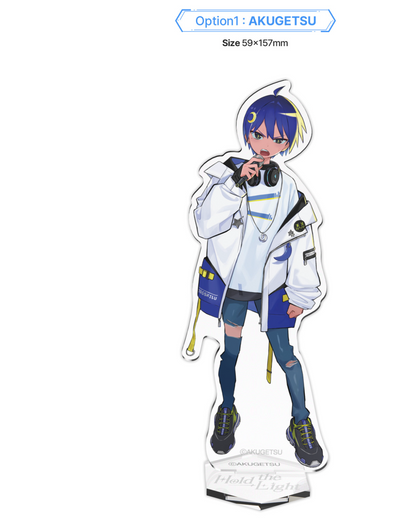 AKUGETSUxC!naH Concert [Hold the Light] : Acrylic Figure(2 Type)
