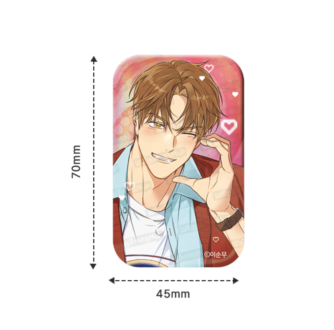 [Pre-order] PURE INTENTIONS : Set of Pin button, Badge