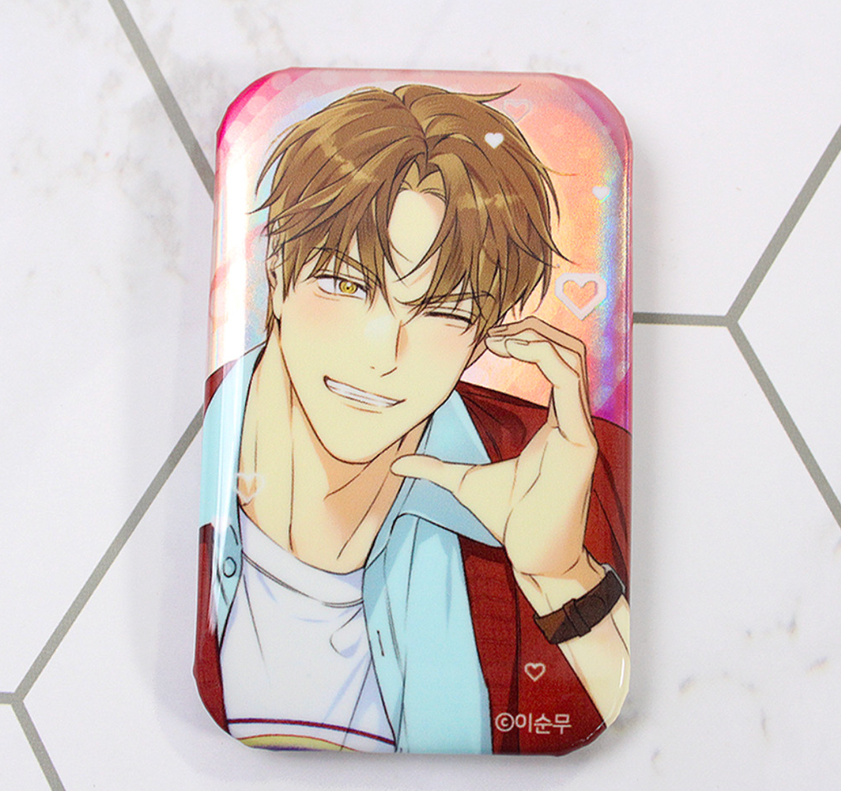 [Pre-order] PURE INTENTIONS : Set of Pin button, Badge